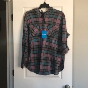 ✨HP🎉 Columbia Flannel Sweatshirt, 2X